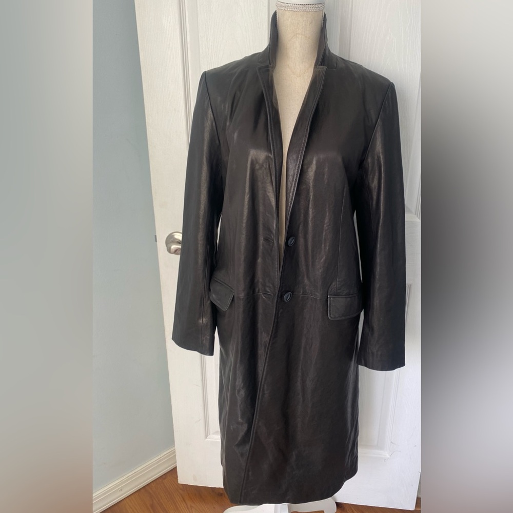 RAG & BONE LEATHER COAT